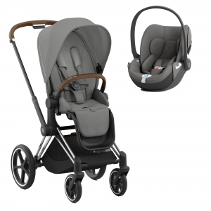 Cybex Duo Priam New Generation Chrome Brown c/Cloud T e Seat Pad