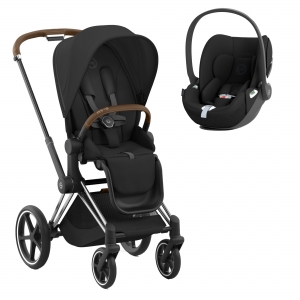 Cybex Duo Priam New Generation Chrome Brown c/Cloud T e Seat Pad