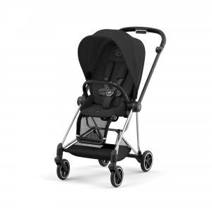 Cybex Chassis Carrinho MIOS New Generation Chrome Black c/Seat Pack