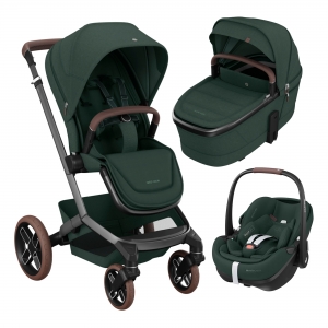 Maxi-Cosi Carrinho Fame+ Pebble360Pro2 + Familyfix360Pro