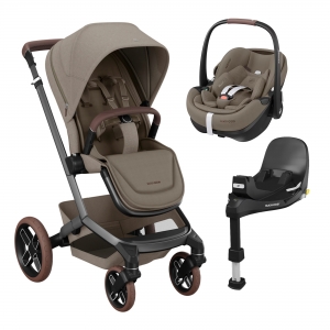 Maxi-Cosi Carrinho Fame+ Pebble360Pro2 + Familyfix360Pro