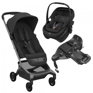 MAXI-COSI CARRINHO FAME CABIN + CORAL SLIDE PRO + FAMILYFIX SLIDE PRO