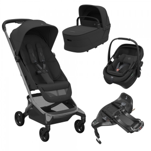 MAXI-COSI CARRINHO FAME CABIN + ALCOFA + CORAL SLIDE PRO + FAMILYFIX SLIDE PRO