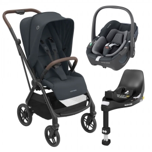 MAXI-COSI DUO LEONA 2 + PEBBLE 360 c/Base