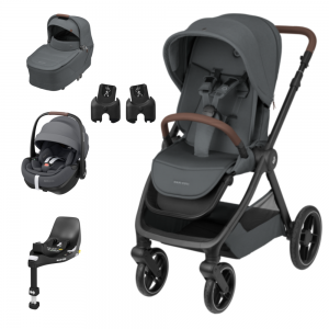 MAXI-COSI OXFORD PLUS + PEBBLE360 PRO2 + FAMILYFIX360 PRO + ADAPTADORES
