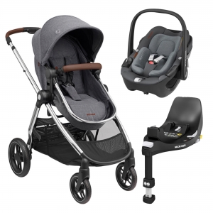 Maxi-Cosi Duo Zelia3 + Pebble 360 c/ Base FamilyFix360