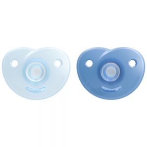 Philips AVENT 2 Chupetas Soothie - 0-6M - Azul