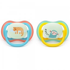 Philips AVENT 2 Chupetas Ultra Air - 18M+ - NT - Menino