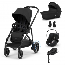 Cybex Pack e-Gazelle S+Cot S+Cloud G Plus+Base G+Adaptadores