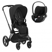 Cybex Duo Priam New Generation Matt Black/Cloud T e Seat Pad