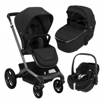 Maxi-Cosi Carrinho Fame+ Pebble360Pro2 + Familyfix360Pro