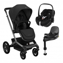 Maxi-Cosi Carrinho Fame+ Pebble360Pro2 + Familyfix360Pro