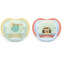 Philips AVENT 2 Chupetas Ultra Air - 0-6M - NT - Menino