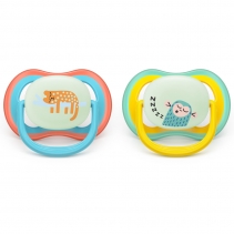 Philips AVENT 2 Chupetas Ultra Air - 18M+ - NT - Menino
