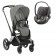 Cybex Duo Priam New Generation Chrome Black/Cloud T e Seat Pad