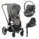 Cybex Duo Priam New Generation Chrome Brown c/Cloud T, Seat Pad e Base T