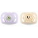 Philips AVENT 2 Chupetas Ultra Start, 0-2M - Deco - Lilas e Amarelo